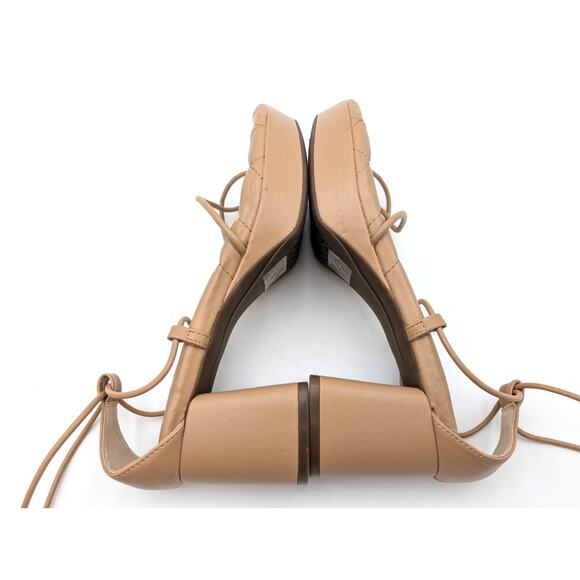 Aerosoles Caramia Strappy Heel Sandals Women's Doe Pu Leather Size US9M EU40 - Picture 6 of 11